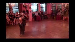 Leandro Oliver & Laila Rezk, at La Romeria Milonga NYC, Hosted by Karina Romero