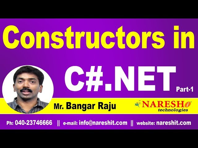 Understanding Constructors in C#.NET: A Comprehensive Guide | Galaxy