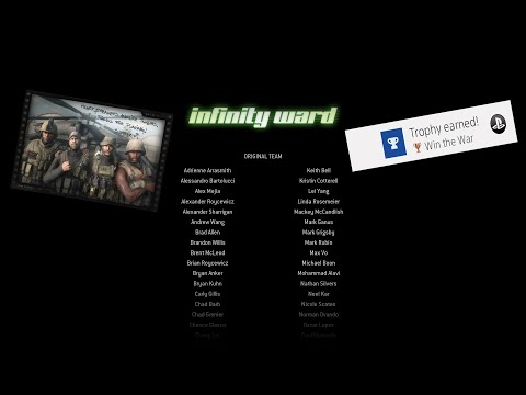 MODERN WARFARE REMASTERED ENDING CREDITS
