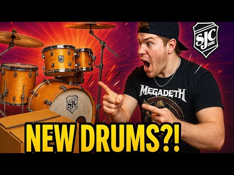 SJC Pathfinder Drum set Unboxing/ Review