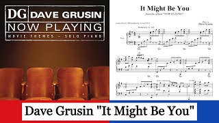 IT MIGHT BE YOU - DAVE GRUSIN VERSION