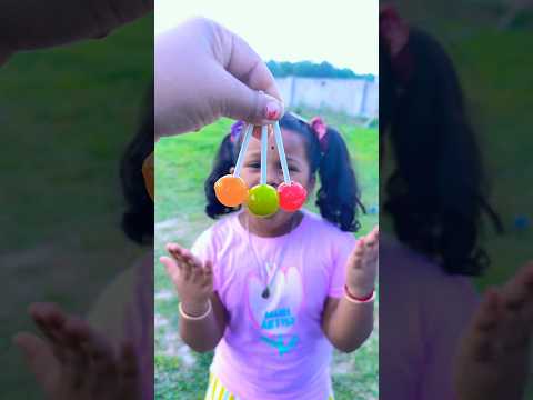 Lollipop candy for baby Sister Brother and Dady 🍭😋🤗❤️ #shorts #viral #trending #lollipop
