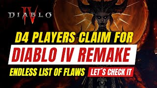 Diablo 4 Needs a Remake – Endless List of Flaws Discussion