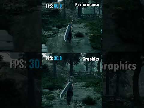 It's so BLURRY! Final Fantasy 7 Rebirth on PS5 #ps5 #finalfantasy7rebirth