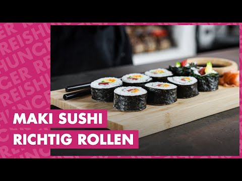 mit Easy Sushi Maker /Ø 3,5 cm perfekt auch als Geschenk Inside-Out und Nigiri Sushi zu Hause zubereiten Maki Reishunger Sushi Equipment Box
