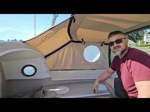 Scamp Convertible Camping Cover - Setup Demo
