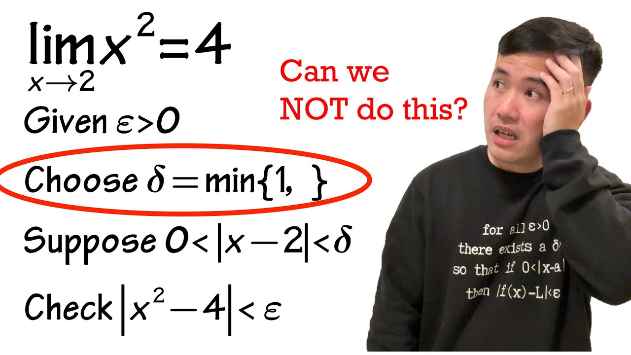 You haven't done an epsilon-delta proof like this before!