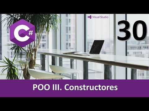 Curso C POO IV Constructores Vídeo 30