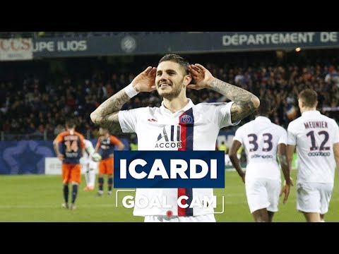 GOAL CAM | Every Angles | Mauro ICARDI vs Montpellier