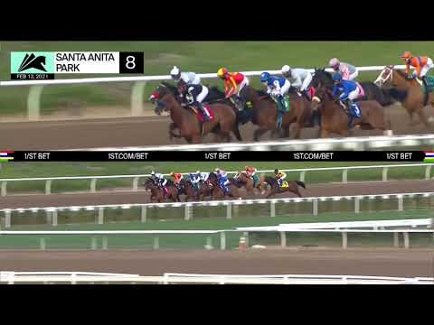 Santa Anita Park Carrera 8 (The Santa Mónica Stakes Gr.2) - 13 de Febrero 2021