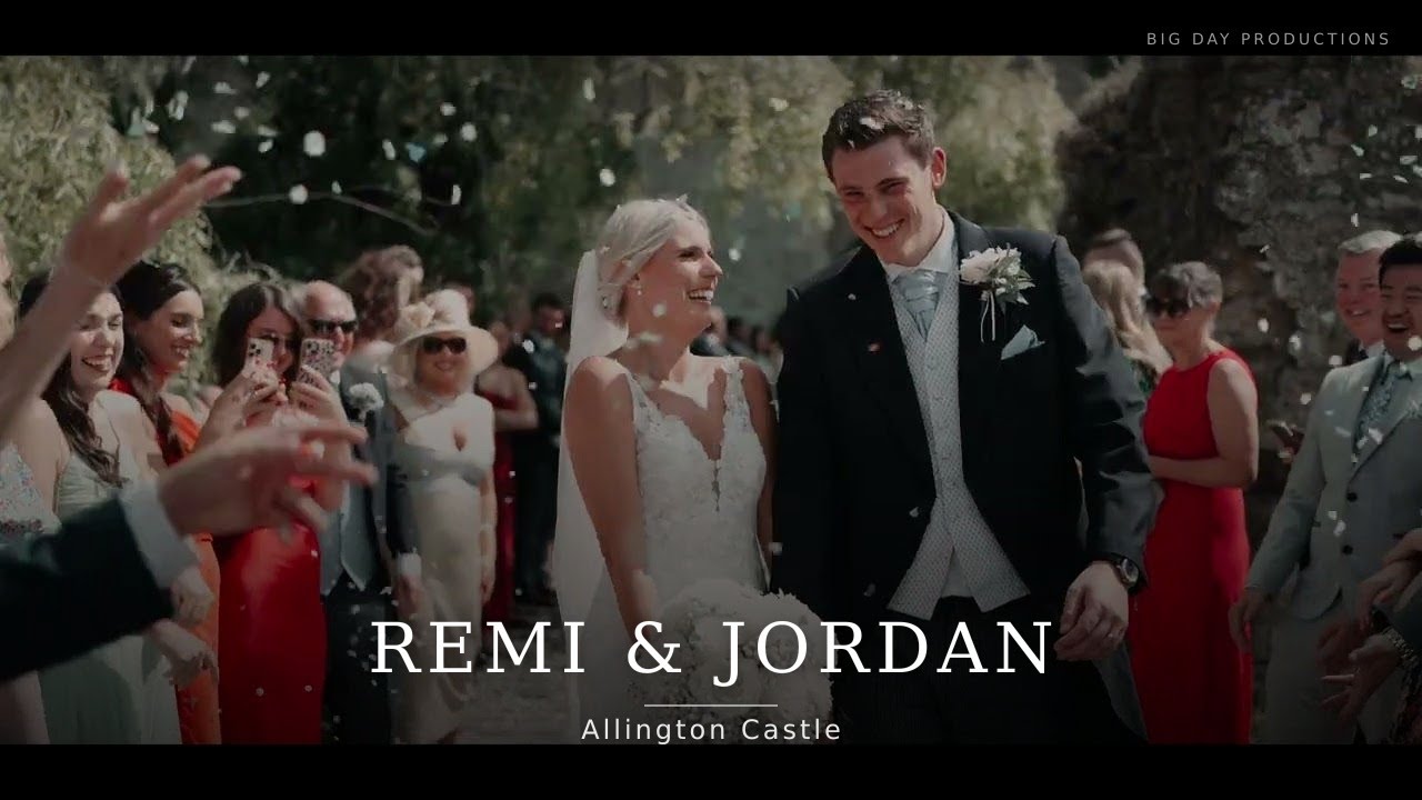 Allington Castle wedding photography and film