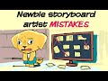 Common MISTAKES Beginning Storyboard Artists Make For Animation