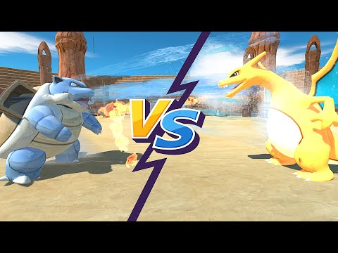 NEW UPDATE | BLASTOISE VS DRAGONITE - Animal Revolt Battle Simulator