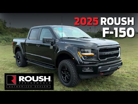 2025 Roush F-150 in Agate Black Metallic
