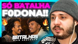 REACT BAUEB | BATALHAS que dão gosto de ASSISTIR!