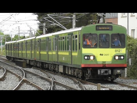 Irish Rail 8100 Class Dart Train 8127 - Howth Junction Station, Dublin
