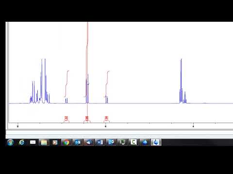 NMR Spectrum Processing Using Bruker's Topspin software