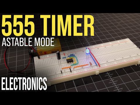 555 Timer (astable  mode)