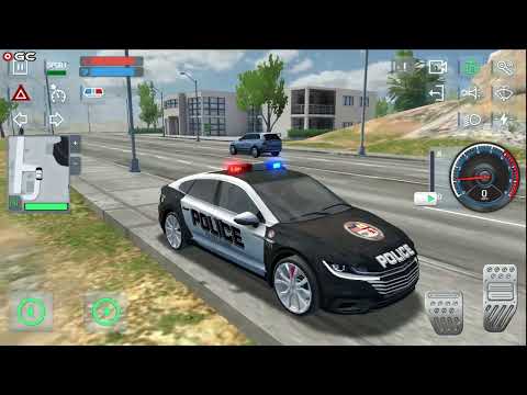 Police Sim 2022 / Police Car Driving Simulator / Bank Car Escort Android GamePlay #5