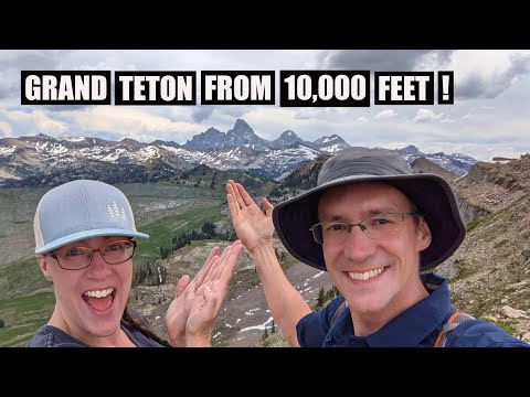 Teton Valley & Chair Lift Ride to GRAND TETON Views From Grand Targhee Resort