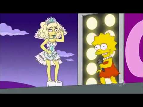 The Simpsons 'Lisa goes Gaga' -Superstar