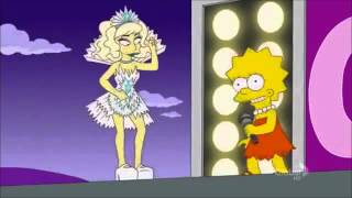 The Simpsons &#39;Lisa goes Gaga&#39; -Superstar