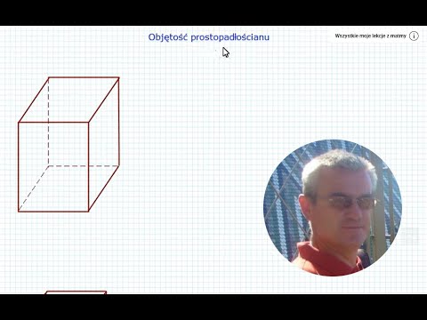 Objętość prostopadłościanu - Matematyka Szkoła Podstawowa i Gimnazjum