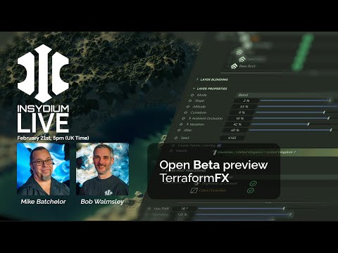 INSYDIUM LIVE! - February 2024 – Open Beta Preview, TerraformFX