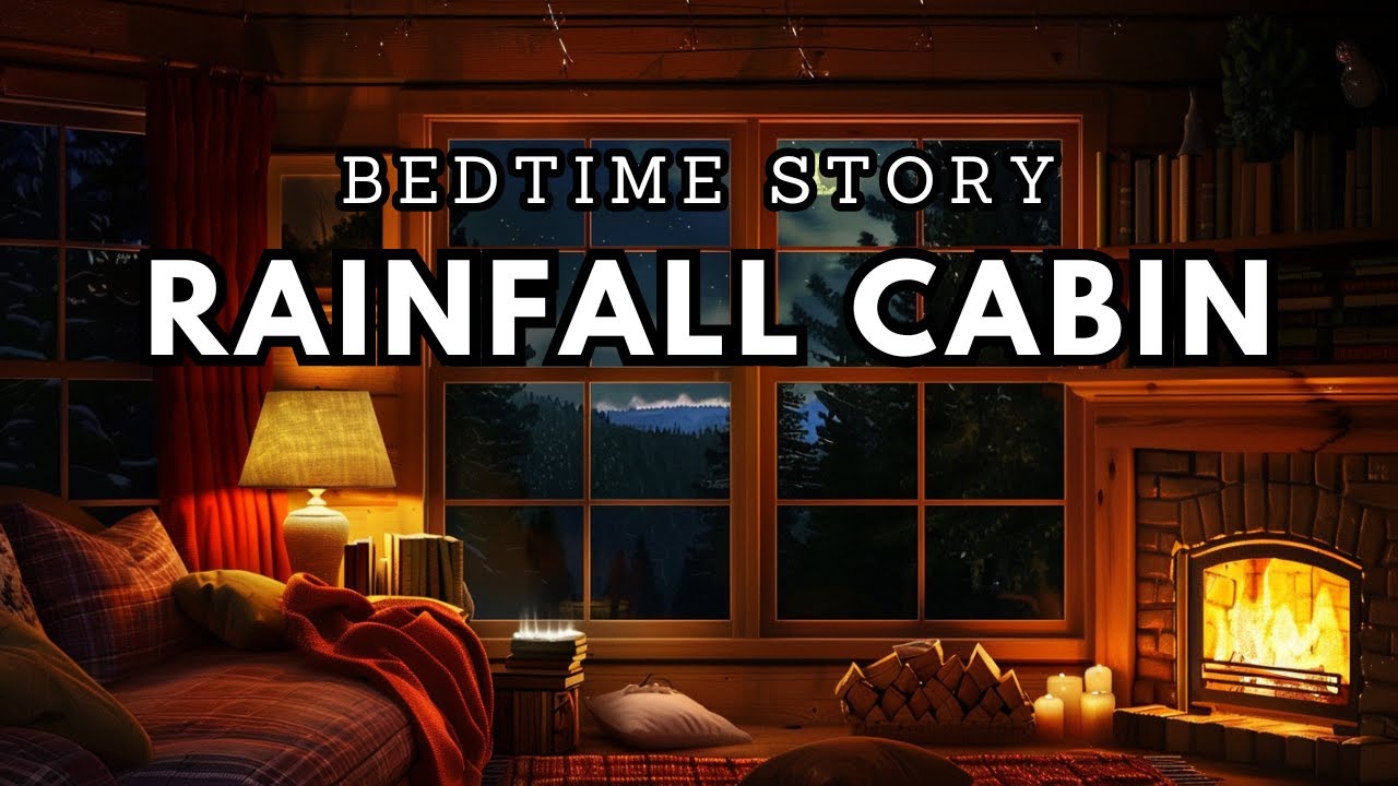 Peaceful Cabin Stay During Rainfall - Bedtime Story for Adults (Female Voice)