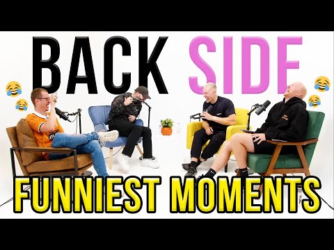 BACK SIDE PODCAST FUNNIEST MOMENTS OF ALL TIME ft. Theo Baker, Reev, Tom Garratt & Lewis Bowden