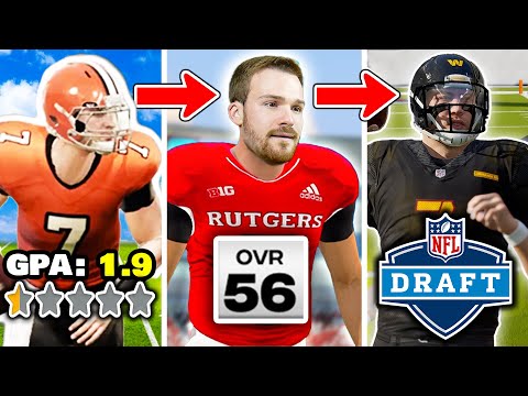 WORST College Football Quarterback in The Nation (FULL MOVIE)