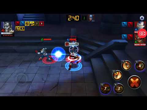 Shadowland Solo T1 Colossus vs. Winter Soldier Boss Rumble Floor 3 Marvel Future Fight
