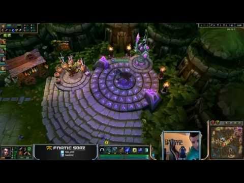 sOAZ plays Vayne vs Caitlyn Nami 1v2 top lane