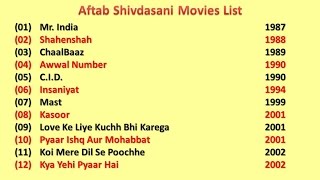 Aftab Shivdasani Movies List