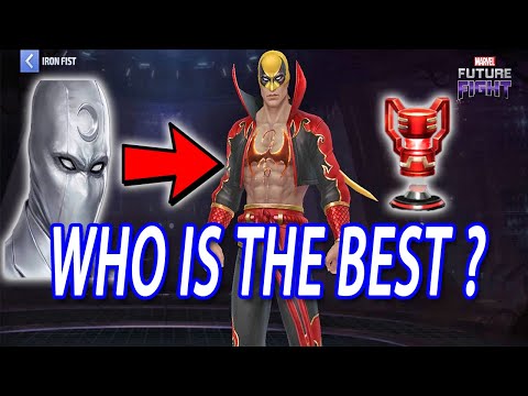 Is Iron Fist [Energy] better than Moon Knight [Energy]?? Knull WBL Comparison I Marvel Future Fight