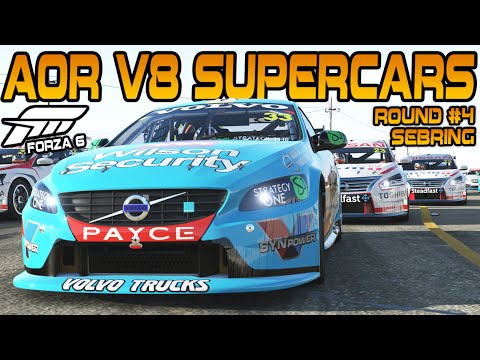 Forza 6 AOR V8 Supercar Series Round #4 Sebring (Season 2)