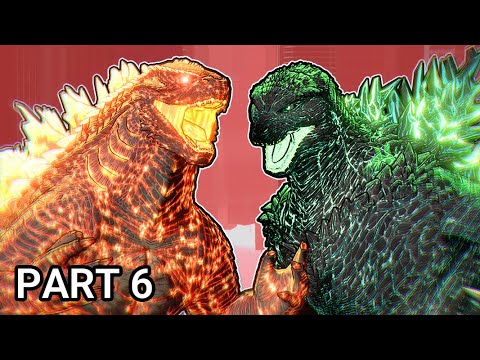 Burning Evolved Godzilla vs Godzilla Minus Zero | Animation (Part 6)