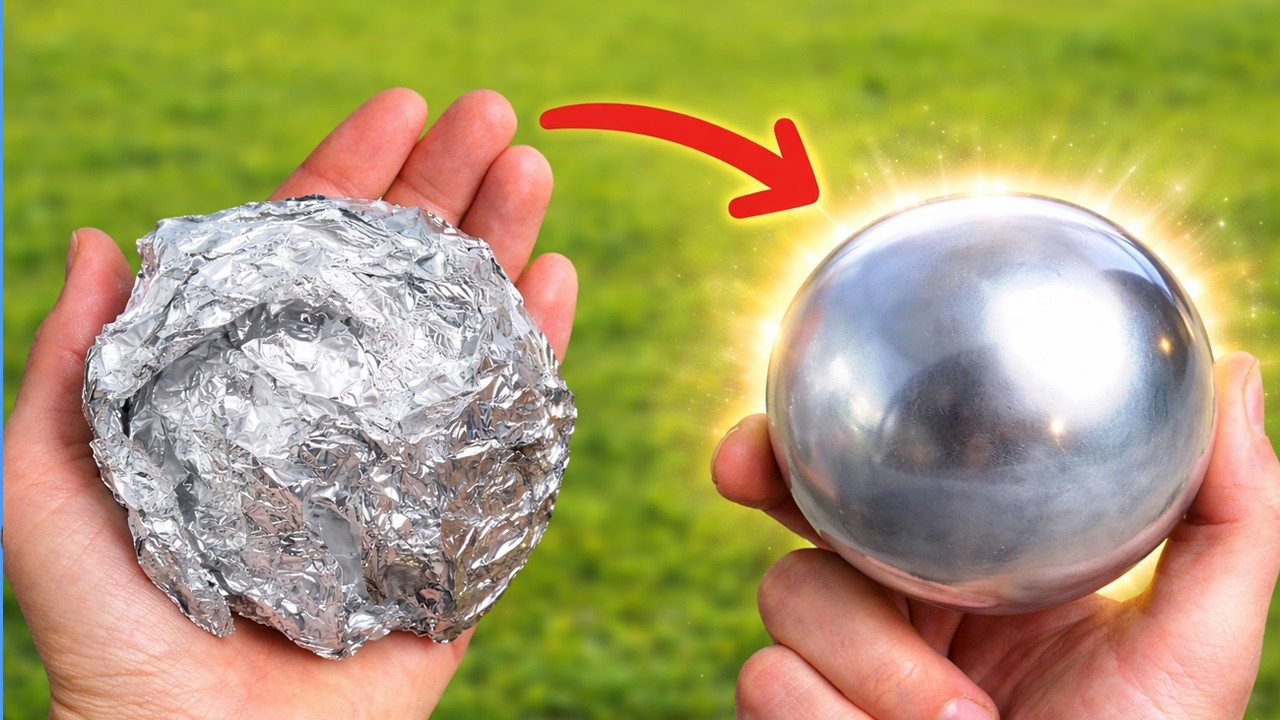 I Tried this Mind-Blowing Foil Ball Challenge