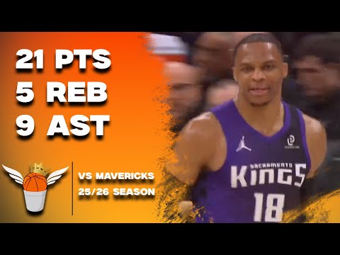 Russell Westbrook 21 Points/9 Assists vs Mavericks Full Highlights! (12/27/2025)