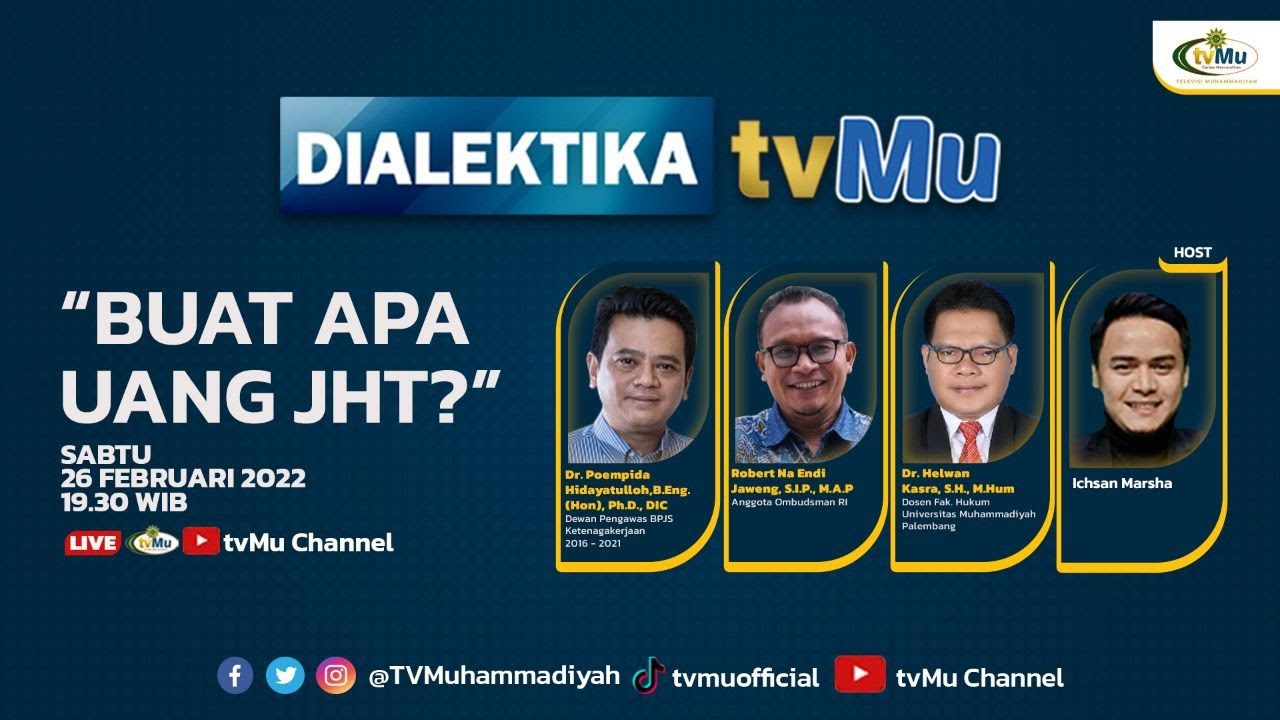 Soal JHT yang Baru Bisa Cair Saat Usia 56 Tahun, Ini Kata Eks Dewas BPJS Ketenagakerjaan