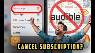 CANCEL AUDIBLE- How To Download AUDIO BOOKS for FREE Your iPhone EASY