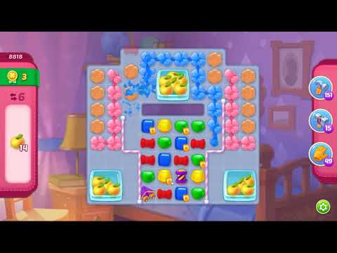 Homescapes Level 8818 - NO BOOSTERS 🏠 | SKILLGAMING ✔️