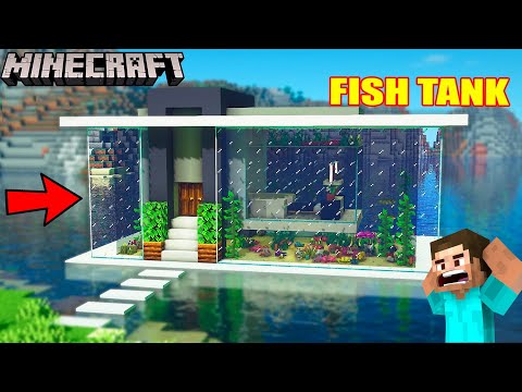 Flight Craft - Minecraft :- Made Biggest Fish Tank ( Aquarium ) || Minecraft Survival Gameplay