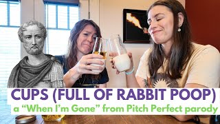 CUPS Full of Rabbit Poop 💩 a Pitch Perfect's When I'm Gone #parody SYDNEE & AUTUMN