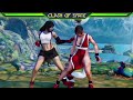 不知火舞 MAI SHIRANUI VS ティファ TIFA STREET FIGHTER V MOD