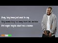 Chris Brown - Just Fine [LYRIC VIDEO]