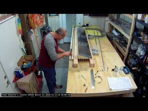 Zenith CH650 Left Wing Flap - Pilot Drilling Hinge