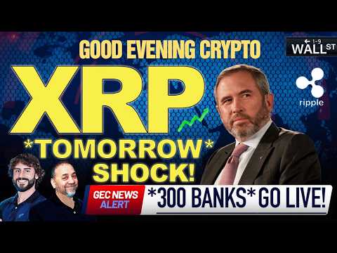 🚨 TOMORROW: RIPPLE XRP *MASSIVE* DEX GOES LIVE! 🚨 OVER 300 BANKS CAN NOW USE XRP LEDGER!