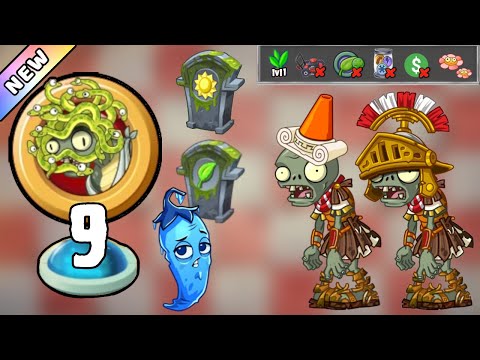 Plants vs  Zombies 2 - The Zombosseum 2023 Level 9 [Plants Lvl 1 & No Premium] + DOWNLOAD