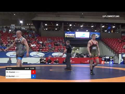 72 Kg Semis Michael Hooker Army WCAP Vs Raymond Bunker Marines